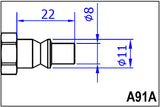 Hanpora del compressore IceToolz con scorciatoia