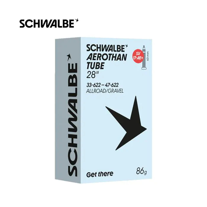 Schwalbe inner tube 28 aerothan plus sv17-ae+