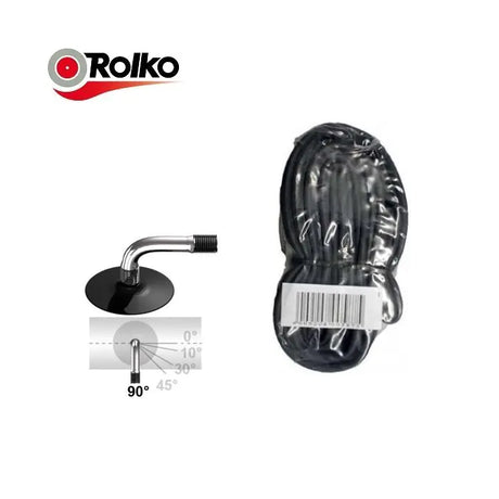 Chambre à air Rolko 4.10 3.50-6 coudée