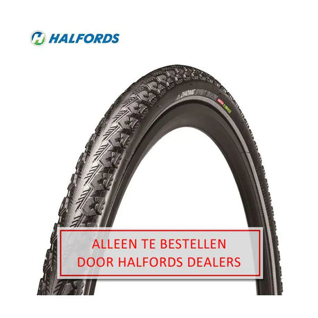 Halfords 28x1 5 8x1 3 8 standard black reflex thread