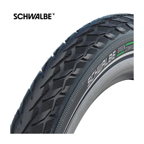 „Schwalbe Delta Cruiser Plus PunctureGuard“ 26 x 1 3 8 37-590 mm - juoda su atspindžiu