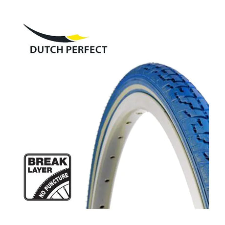 Dutch Perfect outer tire 28 x 1 ½ 40-635mm anti-puncture - blue with reflection