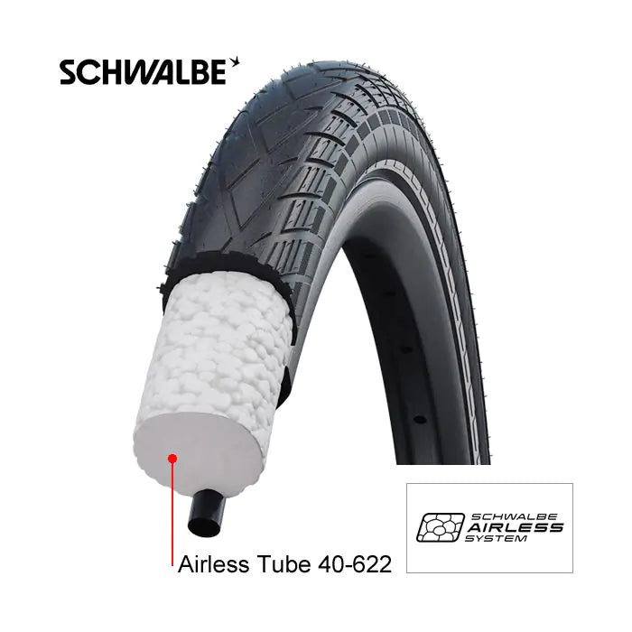 Schwalbe inner tube airless solid 28 40-622