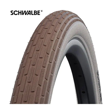 Schwalbe Tire Schwalbe Frank K-Guard 28 x 2,00 50-622 mm brun krem ​​med refleksjon