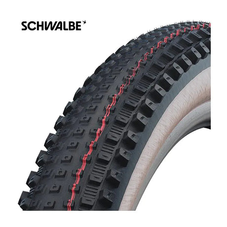 Schwalbe rick xc pro - tlr - addix speed - super race - 29x2,25 - flanc transparent