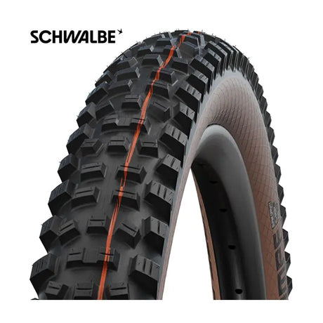 Sammenleggbart bånd Schwalbe Hans Dampf Super Trail 29 x 2,35 60-622 mm - Bronse Sidewall