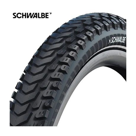 Schwalbe marathon mondial pro - ausklappen - addix - v-guard - 27.5x2.40 - schwaarz + reflex