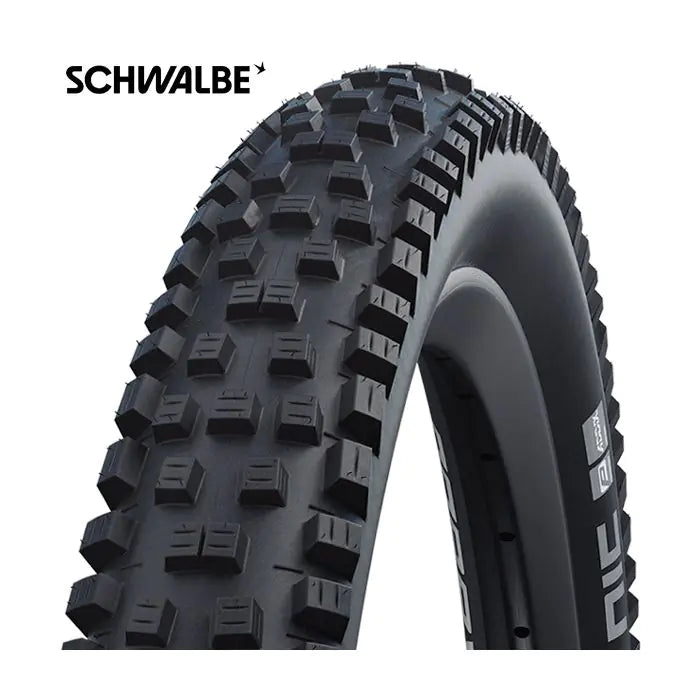 Sulankstoma padanga Schwalbe Nobby Nic DD RaceGuard 27,5 x 2,40 62-584 mm - juoda