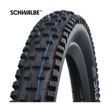 Sulankstoma padanga Schwalbe Nobby Nic Super Trail 27,5 x 2,40 62-584 mm - juoda