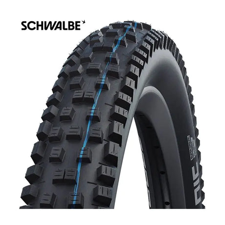 Banda dobrável Schwalbe Nobby Nic Super Trail 27,5 x 2,40 62-584 mm - preto