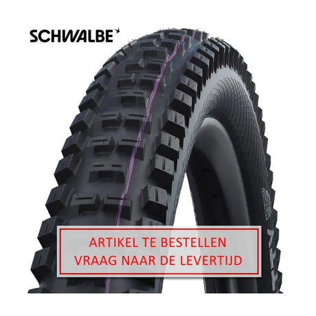 Banna Folding Schwalbe Schwalbe Betty Super Downhill 29 x 2.40 62-622 mm Dubh