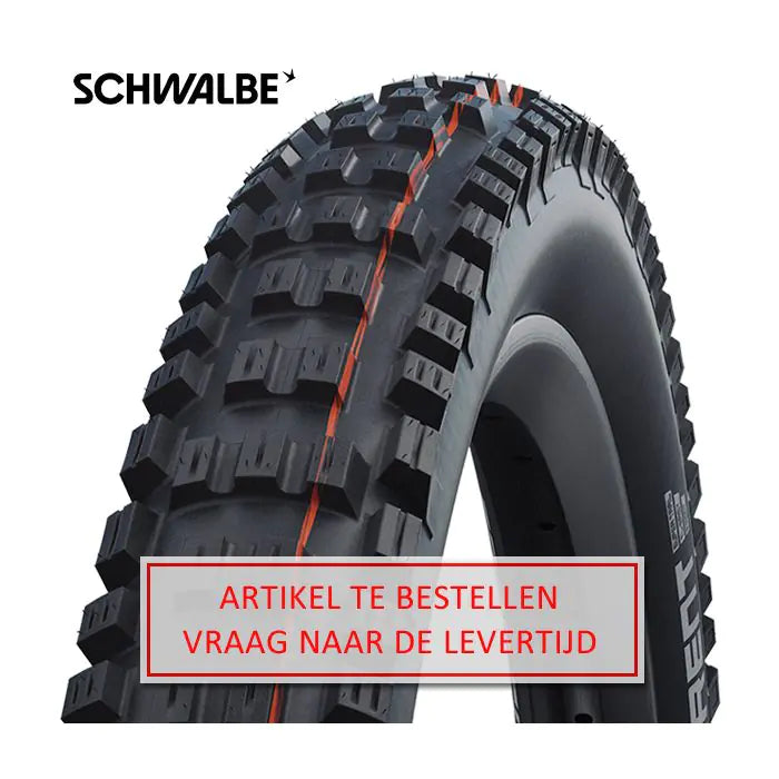 Schwalbe eddy current front - tle - addix soft - super trail - 29x2.40 - black