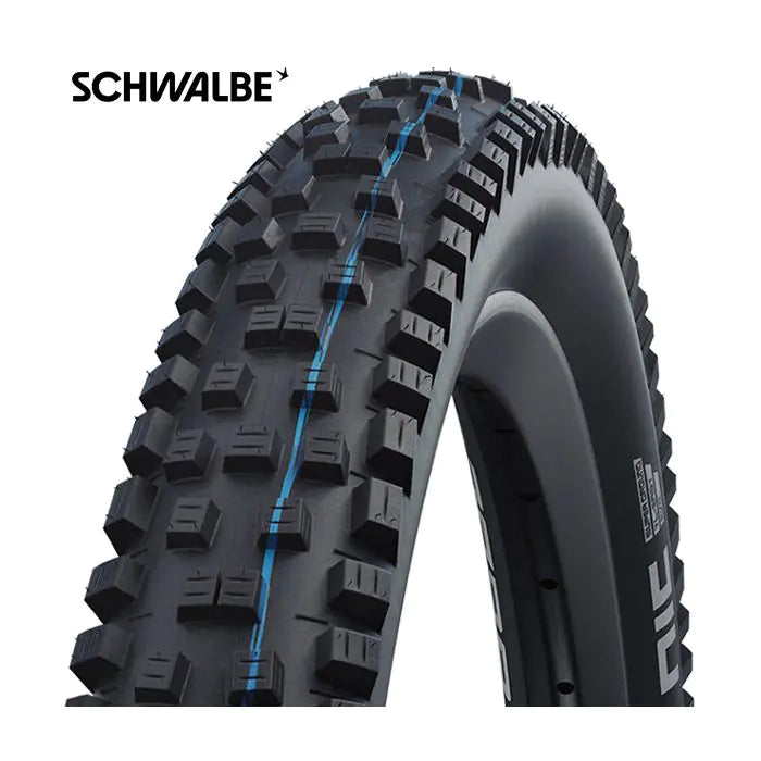 Sulankstoma padanga Schwalbe Nobby Nic Super Trail 29 x 2,40 62-662 mm - juoda