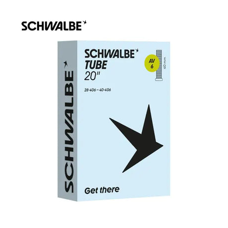 Feadán istigh Schwalbe av6 20 28 40-406 av 40mm
