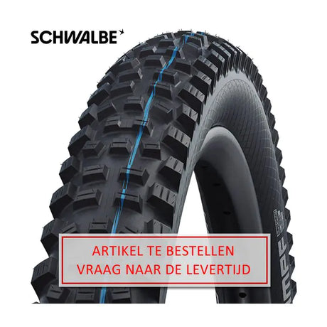 Schwalbe hans dampf - tle - addix speedgrip - super trail - 27,5x2,80 - črna