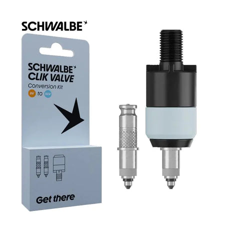 Schwalbe Ventil Conversion Kit clik dv-scv + pump head adapter