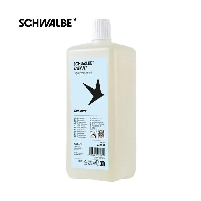 Schwalbe mounting fluid easy fit mounting fluid 1000 ml