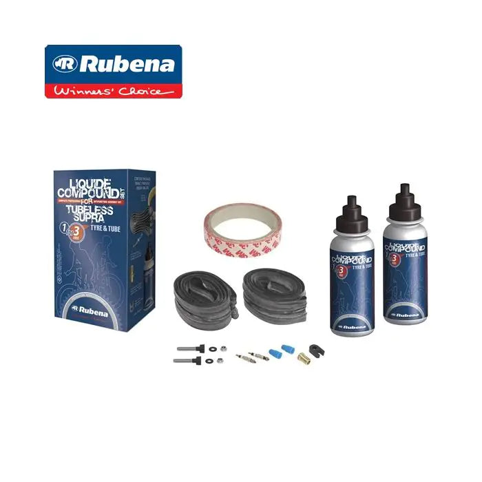 Kit mtb tubeless Rubena 26 polegadas