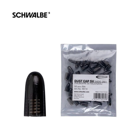 Schwalbe Ventil Cap Franséisch Ventil schwaarz (Sack 50 Stéck) 6614