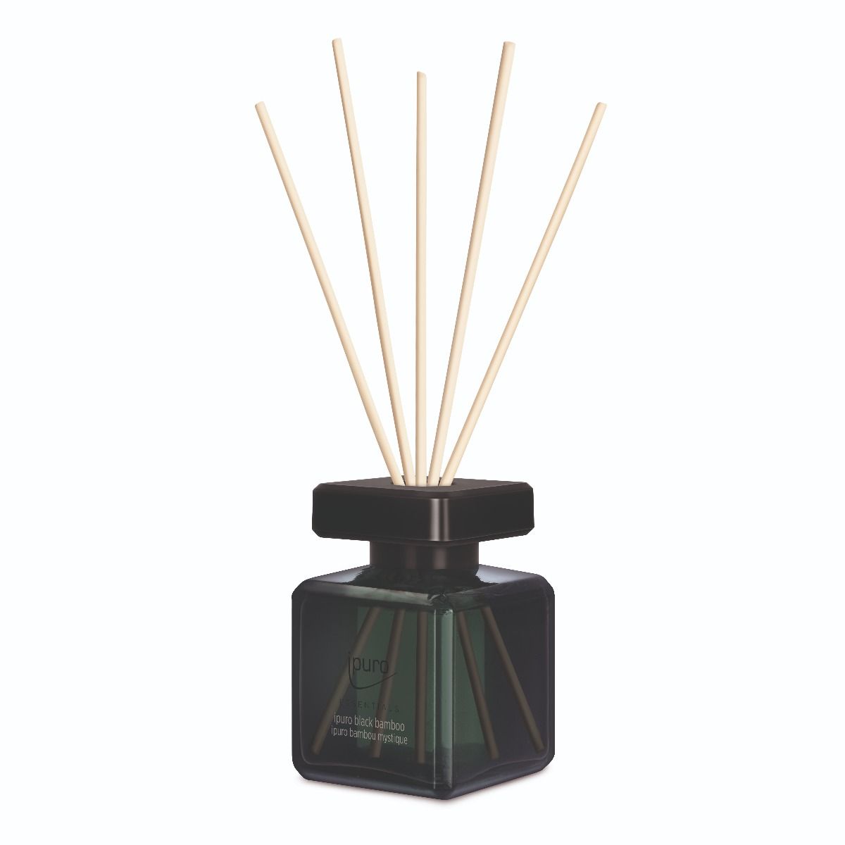 Ipuro 6 pieces fragrance diffuser black bamboo 100 ml