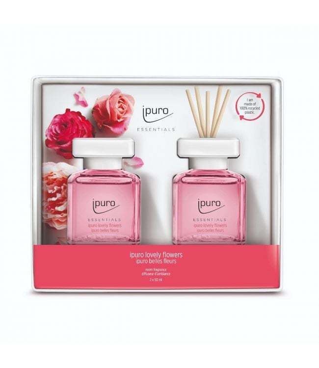 Ipuro Duftdiffusor schöne Blumen 2 x 50 ml