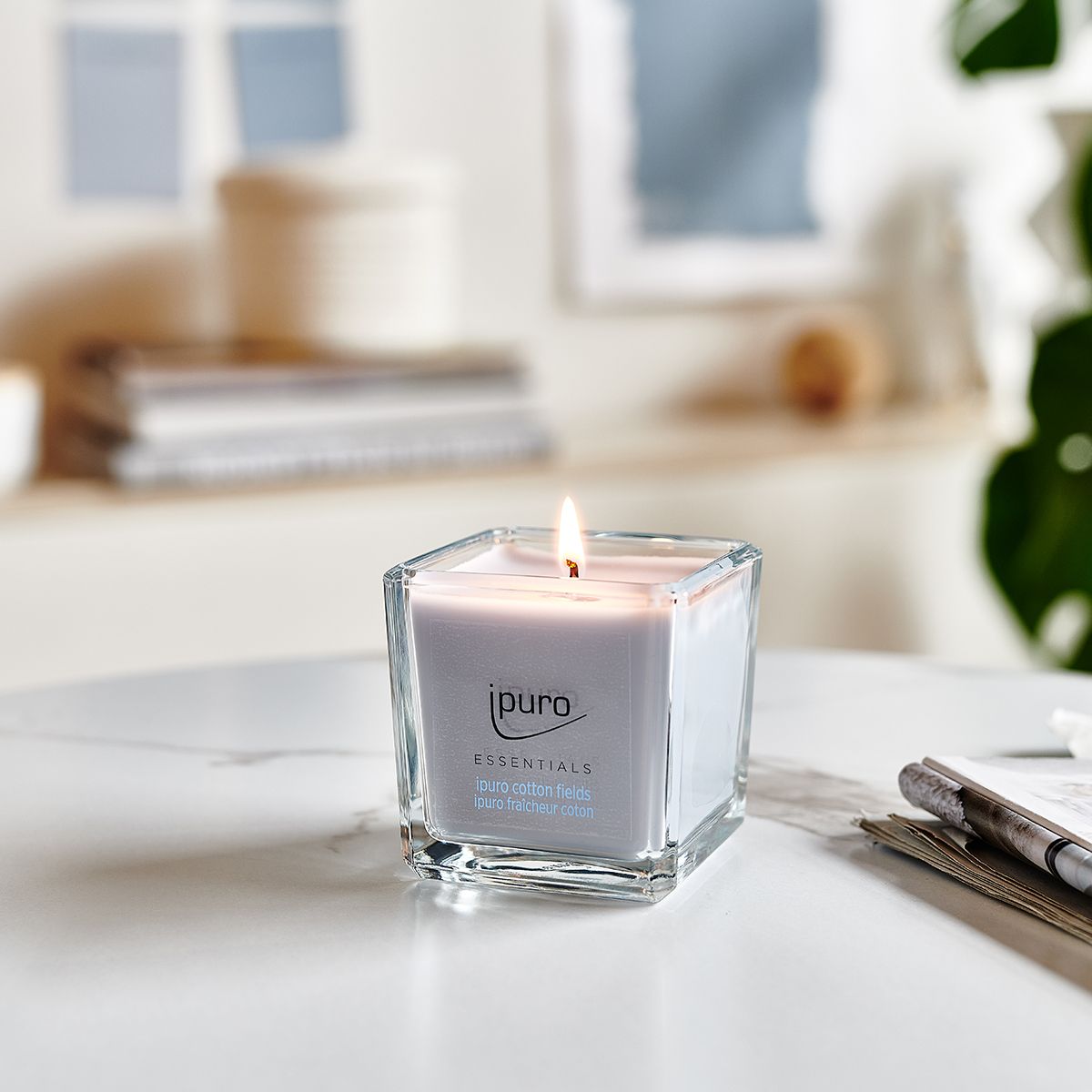 Ipuro scented candle cotton fields 125gr.