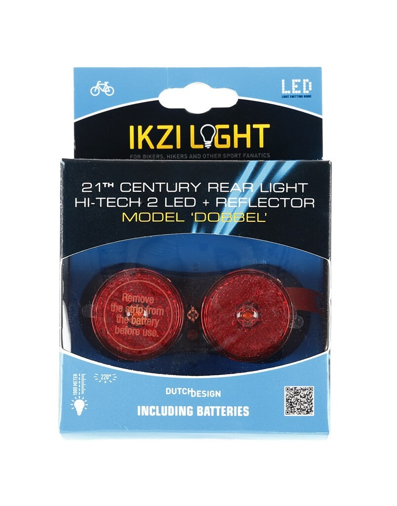 Ikzi Light zadní světlo kostky baterie 50 80 mm