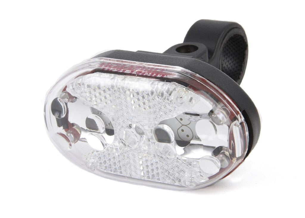 Ikzi Liicht Headlight Oval 5 LED Batterie Leering Bend