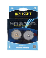 Ikzi Koplamp 2led + reflector