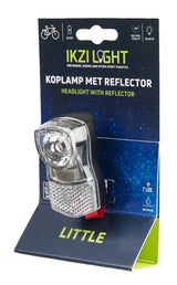 LED -frontlys mini liten lys 7 -lux krone bolt batt. kort