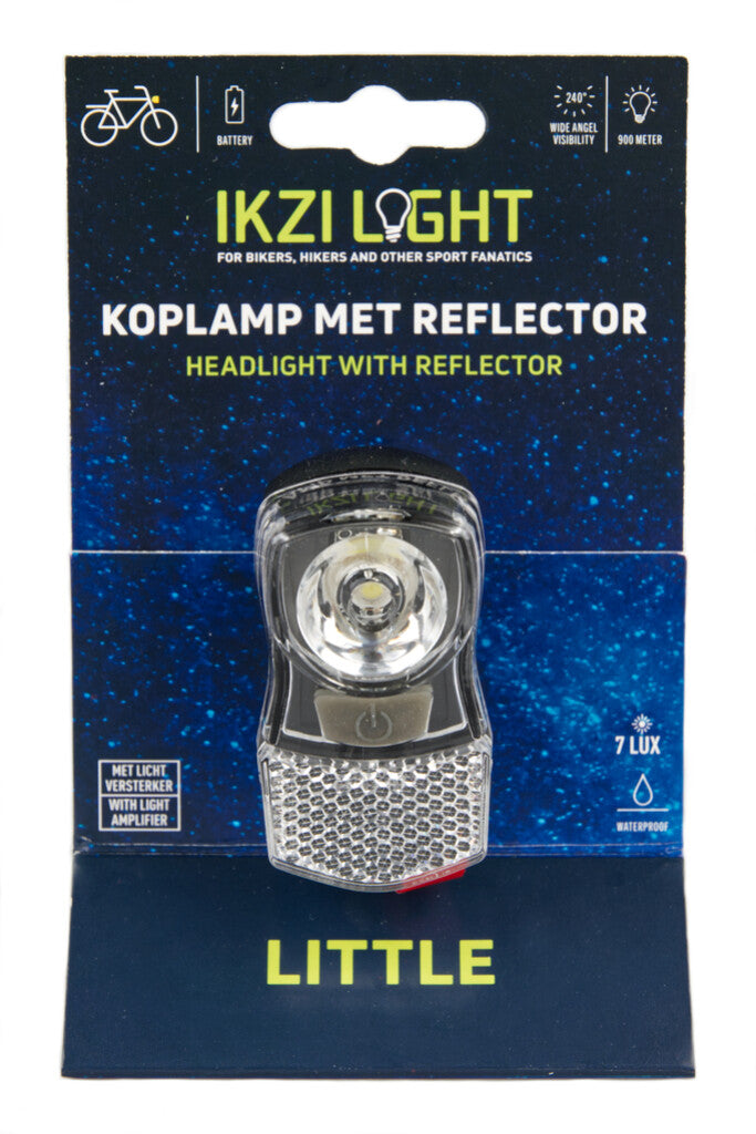 LED -strålkastare Mini Small Bright 7 -Lux Crown Bolt Batt. kort