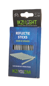 Ikzilight spoke reflection 8 cm set of 10 pieces on map