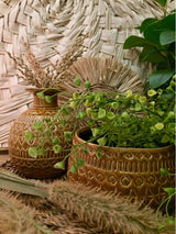 Natural collections vase ceramic ø13.5x16cm