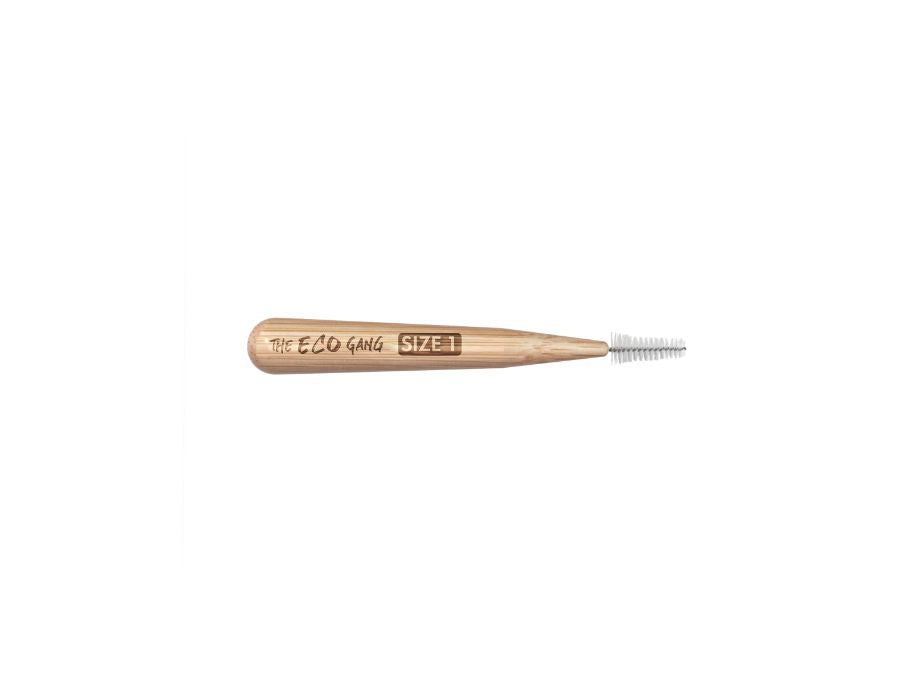 The Eco Gang Interdentale Brush Bamboo Size 1 0.4mm