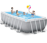 Intex Prism Frame Swimming pool 488 x 244 x 107 cm rectangular swimming pool