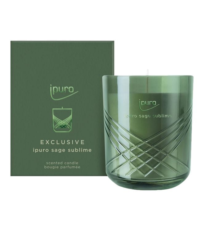 Ipuro parfumé à la bougie Sage sublime 270gr