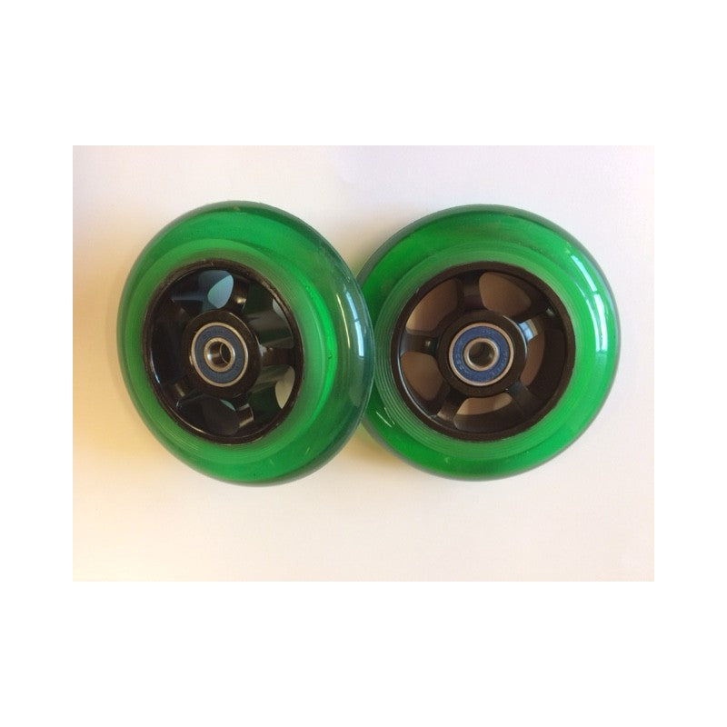 JD Bug Wheelset da 100 mm Black-Green