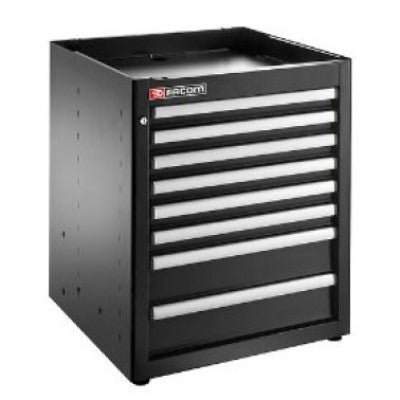 Facom drawer unit | 8 drawers | black | jls3-mbs8t jls3-mbs8tbs