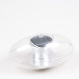 Justsun solar float oval with light 8x15x8cm