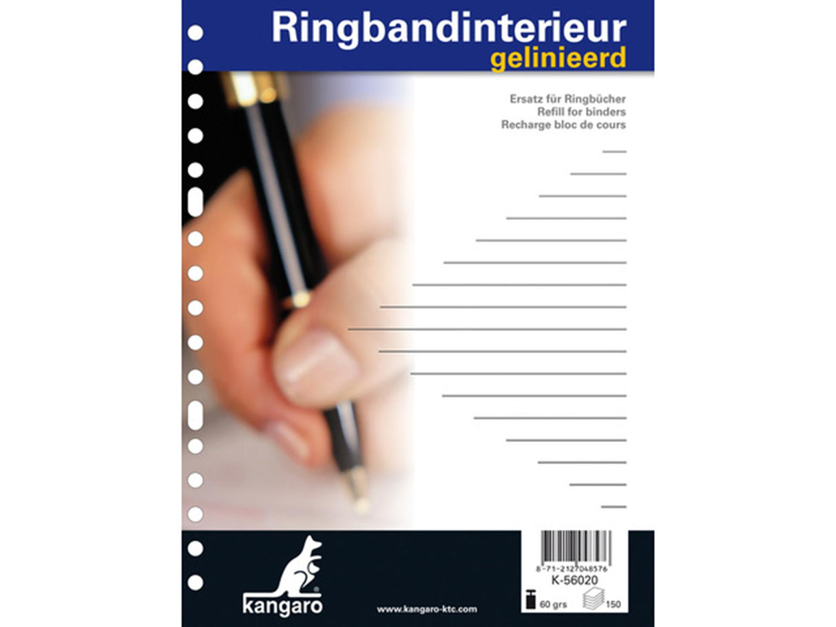 Kangaro ringperm interiør a5 17r hersket