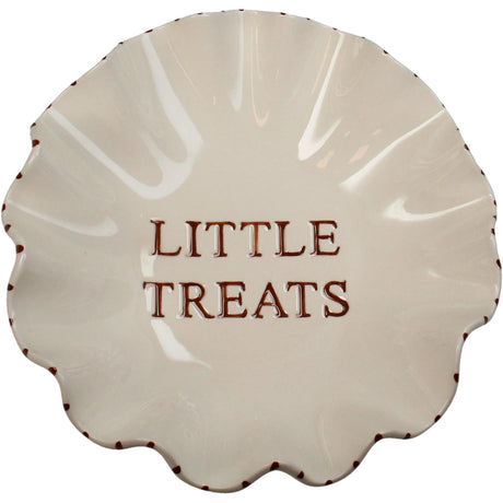 Kersten schaaltje little treats keramiek ivory 16.5x16x5.5cm