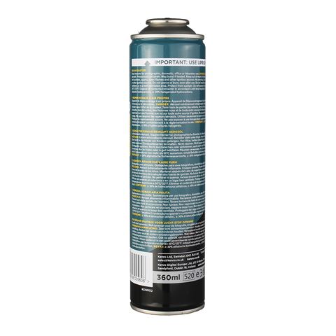 Kenro Spray can air + plastic tap 360 ml