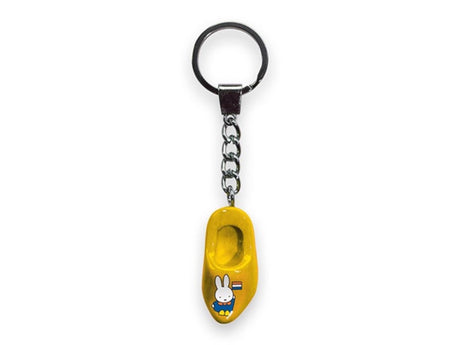 Miffy key ring 1 clog 4cm yellow