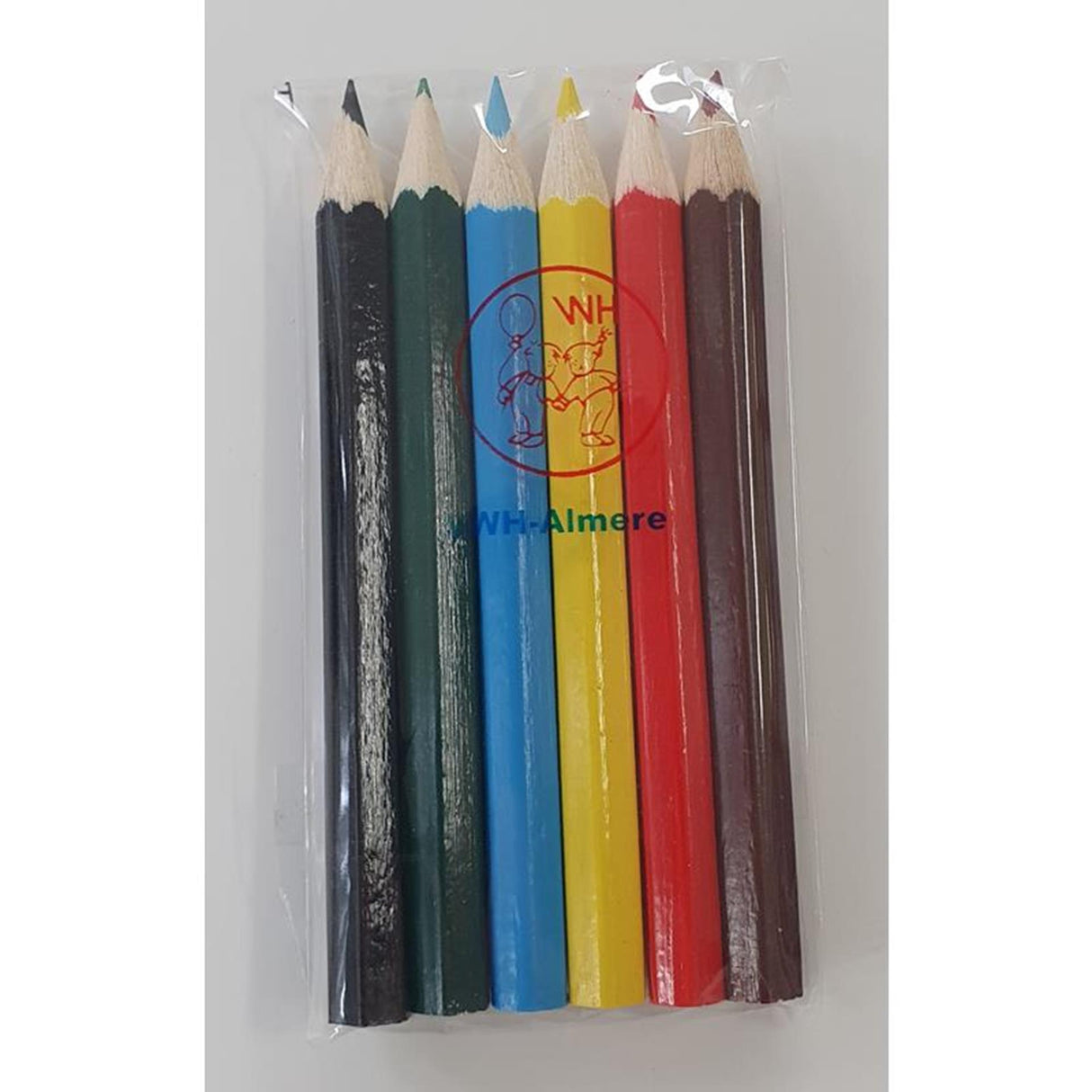 Mini colored pencils, 24 pencil cases of 6