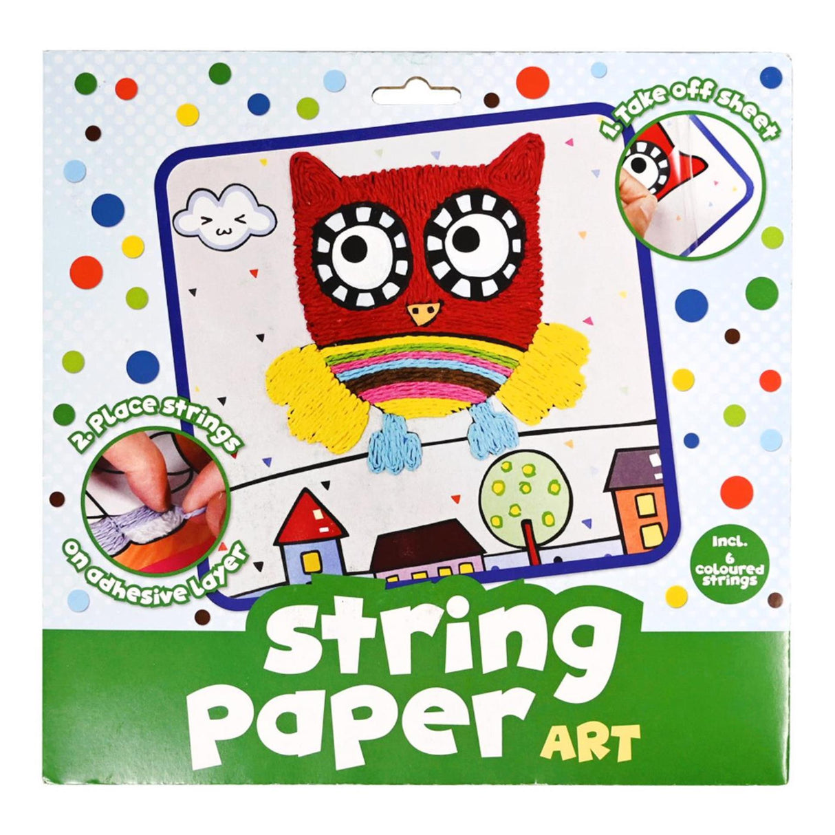 Diy Pabeier String Konscht String Pabeier Konscht