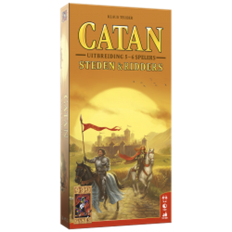 999 Games 999 Spiller Siidler vu Catan Stied a Ritter Expansioun fir 5-6 Spiller