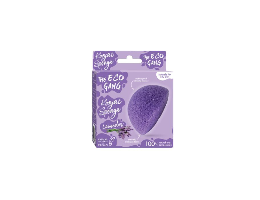 The Eco Gang Konjac Sponge Lavendel