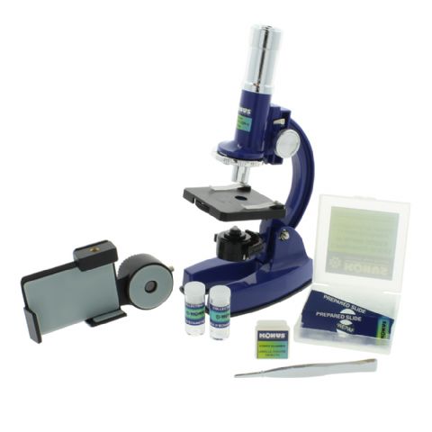 Konus Microscope Konustudy-4 150X-450X-900X med smarttelefonadapter