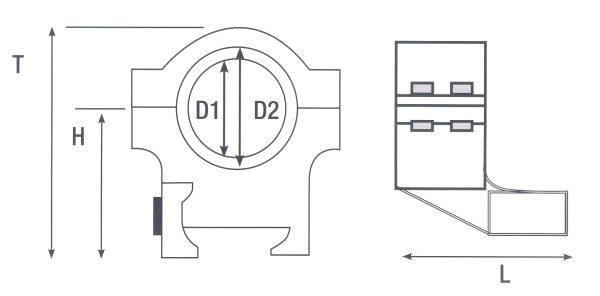 Konus montáž set 25-30mm dual-t