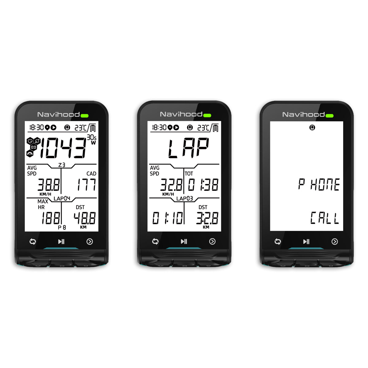 Cykeldator GPS M2 oval